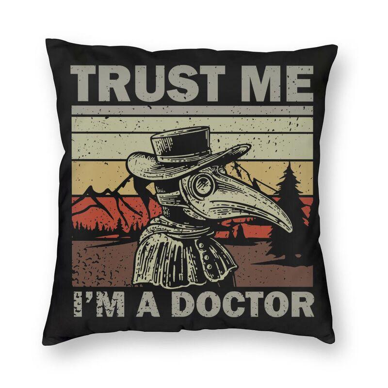 

Наволочка для домашнего декора на Хэллоуин со страшным доктором и принтом вампира, чехол для подушки для спальни, гостиной 45x45 см, Funda de Almohada 40X40CM