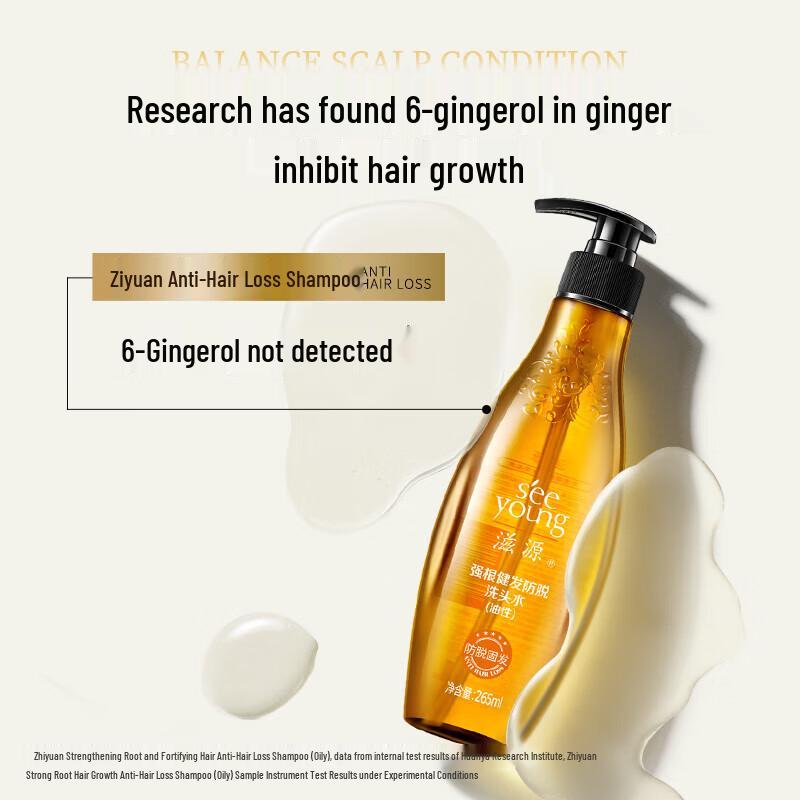 Ziyuan Ginger Anti-Hair Loss Oil Control Shampoo