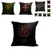 Luxurious Game Of Thrones Fire And Blood Throw Pillow Case For Elegant Home Decor