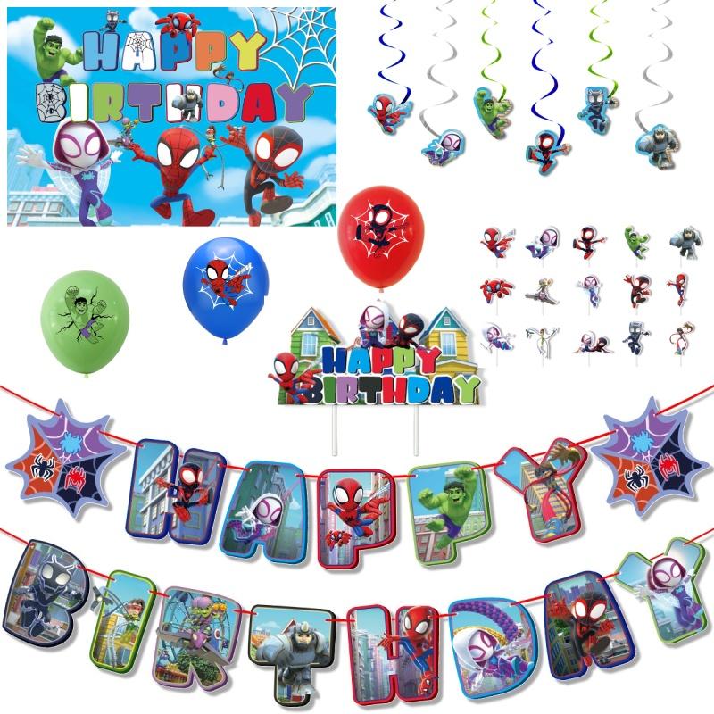 Crea una Festa Emozionante a Tema Spider-Man con Questo Set di Decorazioni