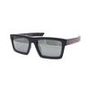 Prada Fashion Modern Holiday Sports Rectangular Sunglasses Men Sunglasses SPS02Z-U-18K-60A