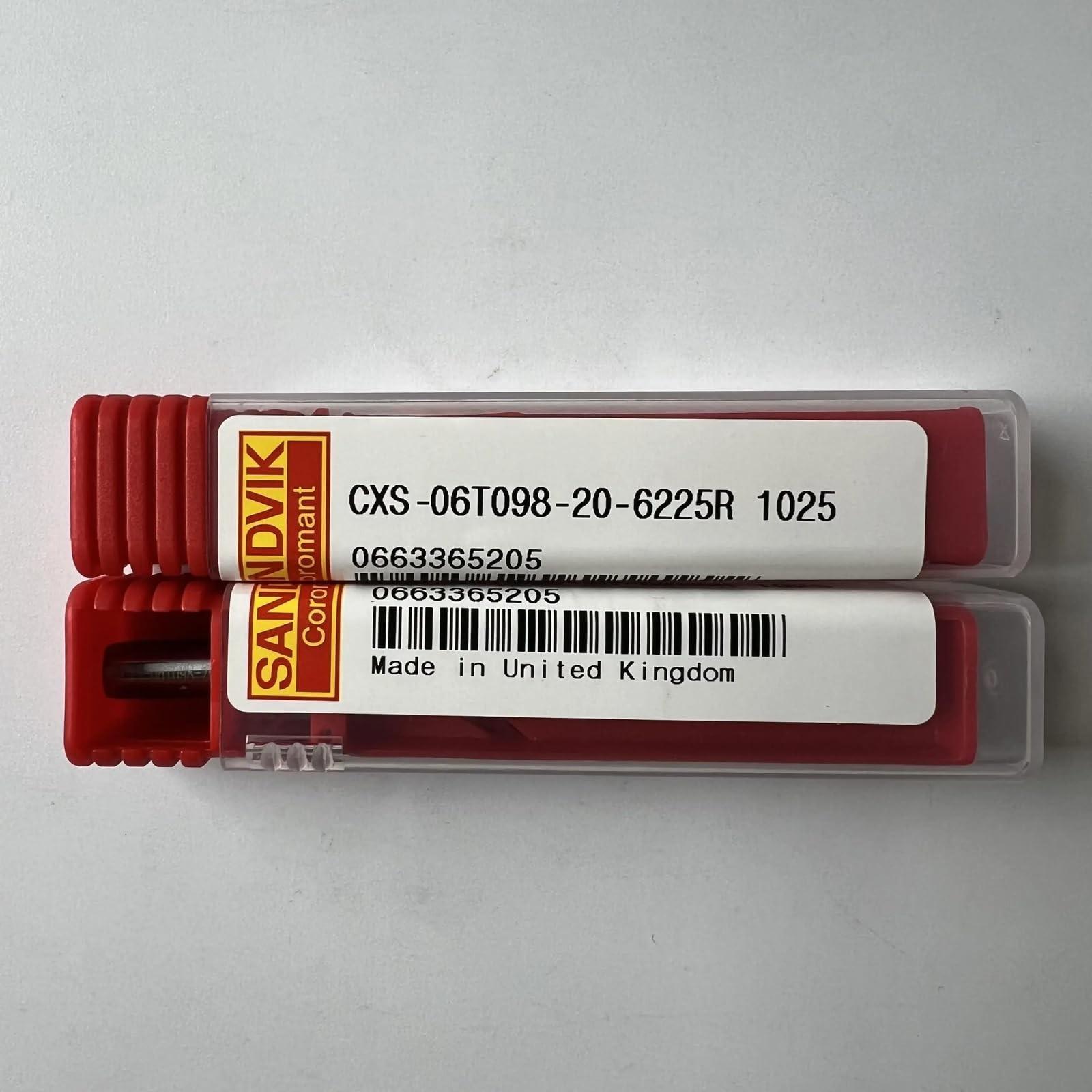 

Original Sandvik / CXS-06T098-20-6225R 1025 /CNC CARBIDE tool blade One