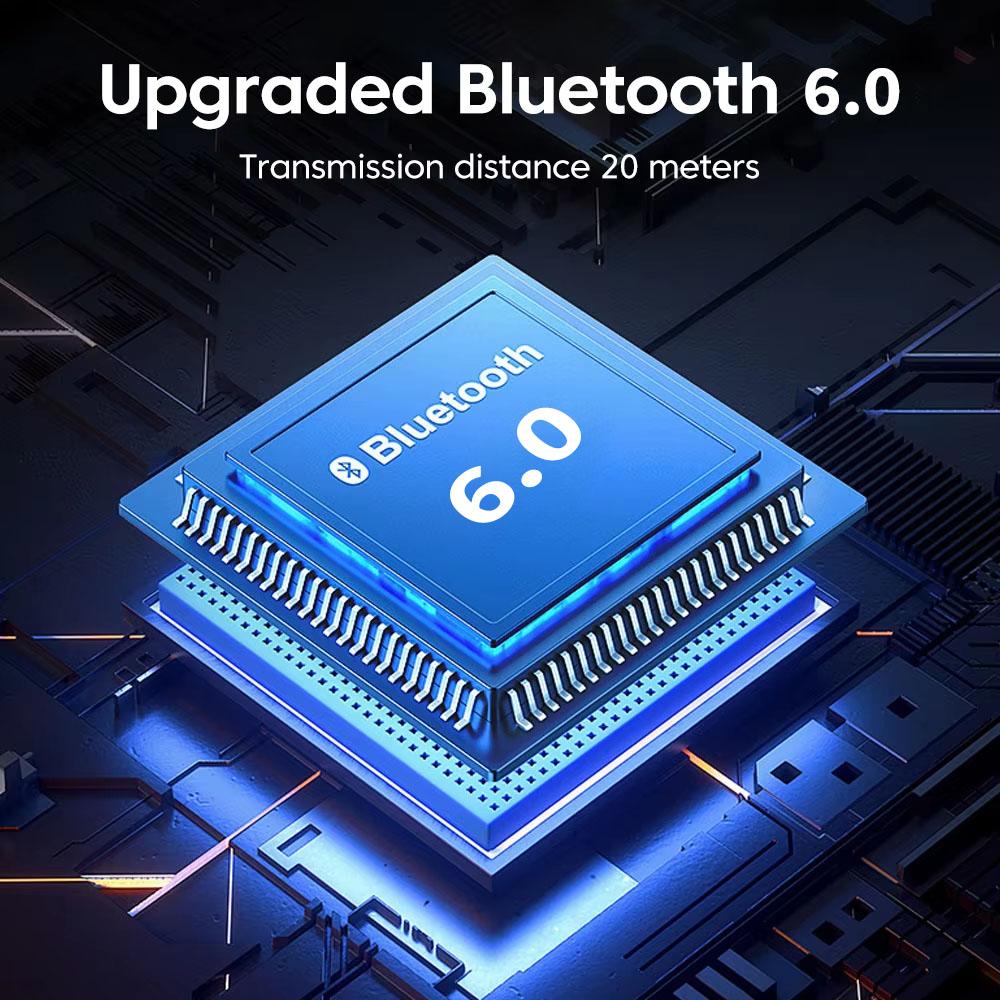 Bluetooth 6.0 Aux Adapter Wireless Car Bluetooth Receiver USB To 3.5mm Jack Audio Music Mic Handsfree for Car Kit Speaker