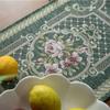 Moderný jednoduchý behúň Vianočný ženilkový behúň Obrus ​​pre domácnosť Polyesterový obrus Fresh Table Runner