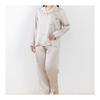 [SEAWIND] Women's Silk Pajamas, Long Sleeves, Long Pants, Top and Bottom Set, 100% High Quality Silk, Room Wear, Loungewear, Gift