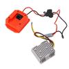 Voltage Reducer 18V To 12V 15Amp 180W Transformer Regulator DC Power Converter with Fusing Switch