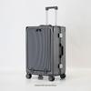 JOURHEY SHI Front-Opening Luggage with USB & Cupholder