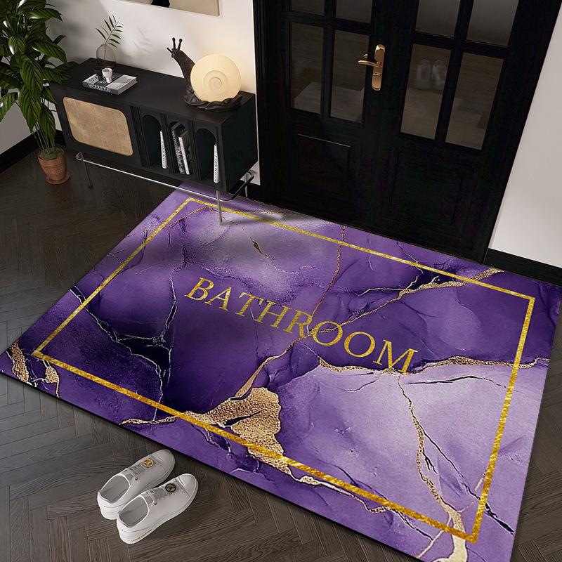 

Коврик для входной двери, противоскользящий коврик для ног с рисунком в виде шелкового кольца, устойчивый к грязи, можно резать 40 * 60CM silk circle