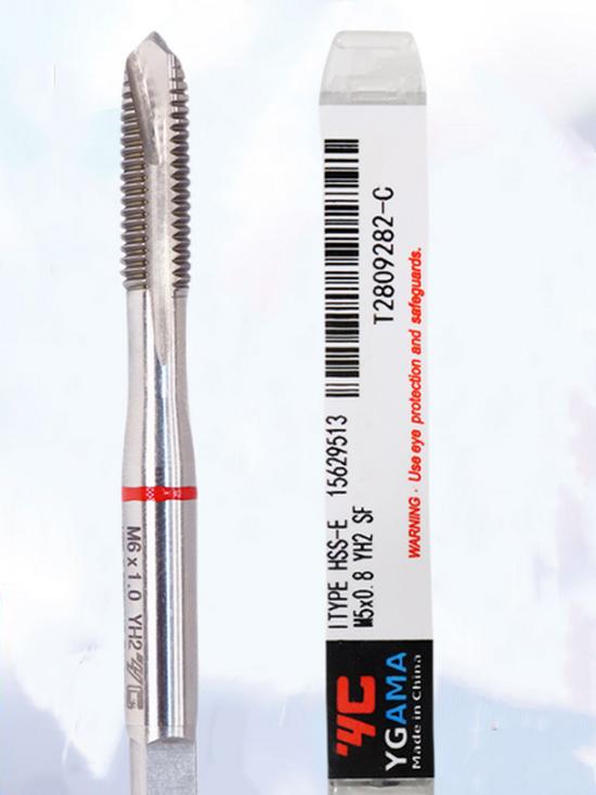 YG AMA Cobalt Machine Tap: Spiral Point Tap for Stainless Steel, Iron, Aluminum, M3, M4, M6 Tapping Spiral Point M3*0.5