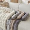 Winter Comfort Dogs Bed Imitation Rabbit Hair Pets Mat Warm Thickened Puppy Kitten Sofa Mat Anti Slip Soft Cat Nest Pet Supplies