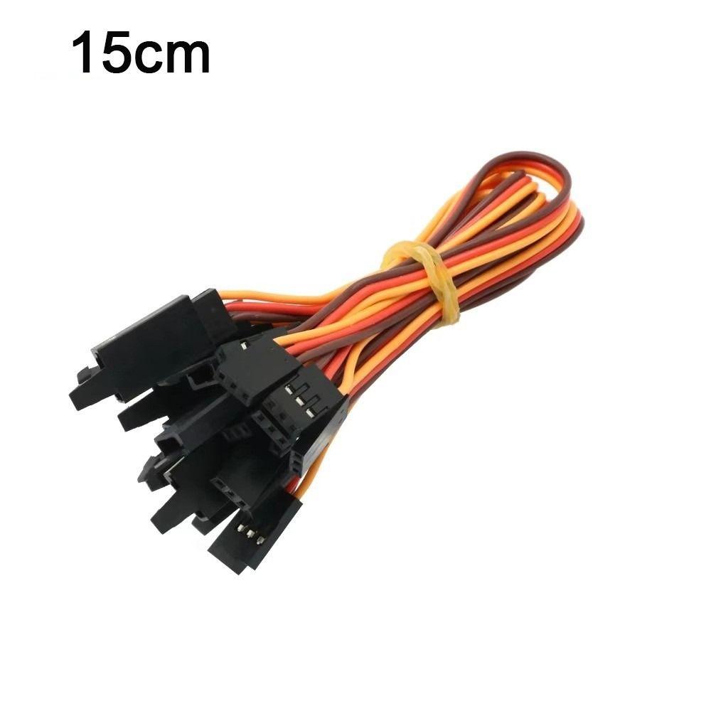 5Pcs Male to Female Servo Lead Wire Anti-loose Receiver Connection Cable  Servo Connection