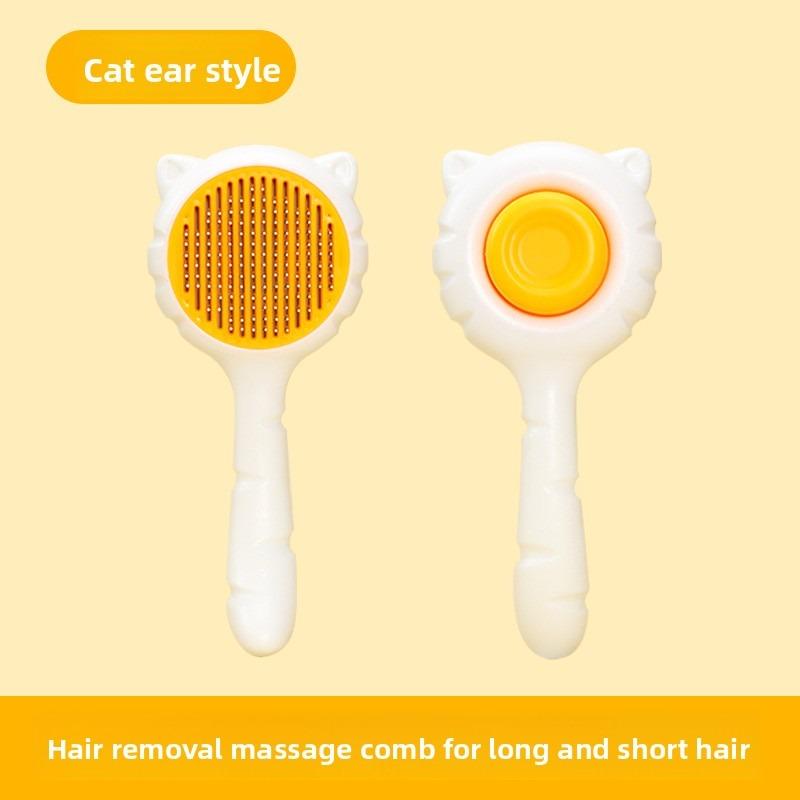 1 szt. Grzebień z igłami dla zwierząt, Grzebienie dla psa i kota, Grzebienie dla zwierząt, Grzebienie dla psa, Grzebienie dla kota, Grzebienie do sierści psa i kota, Akcesoria dla zwierząt