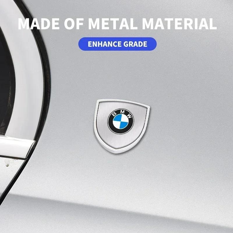 For BMW 3D Metal Shield Stickers Trunk Exterior Car Accessories For BMW X1 X3 X5 X6 X7 1 3 5 6 7 Series G20 G30 G11 F15 F16 G01