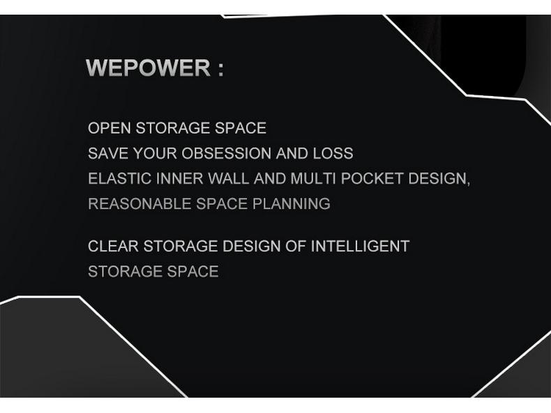 WePower Men's Minimalist Crossbody Bag: Outdoor Functional, Large Capacity, Trendy Messenger Shoulder Bag.