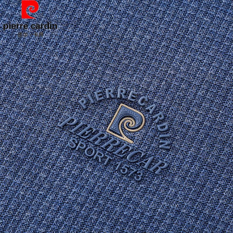 Pierre Cardin Men's Thickened Wool-Blend Crewneck Sweatshirt