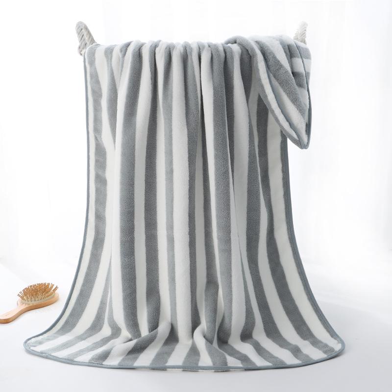 Household Thick Soft Water-absorbing Quick-drying Bath Towel