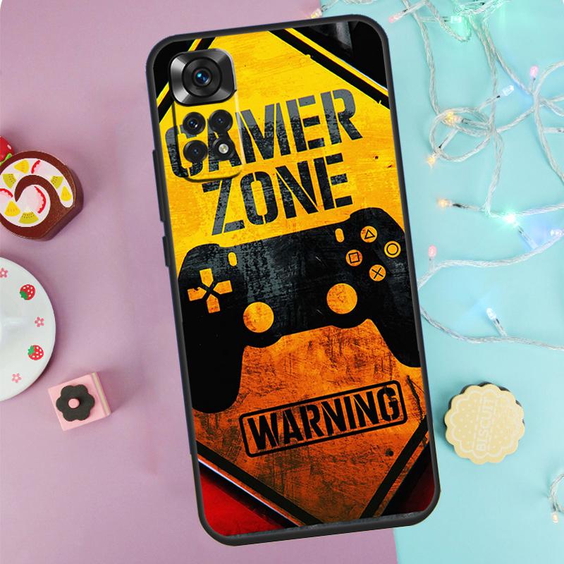 Game Console Gamer Zone Case For Xiaomi Redmi Note 9 10 11 12 13 14 Pro 9S 10S 11S 12S Redmi 14C 10C 12C 13C Cover