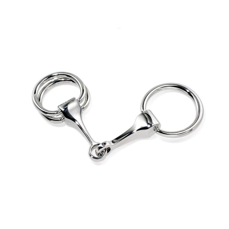 1 шт. Сплав Элегантная пряжка для шарфа Модная пряжка для костюма Модная квадратная пряжка для шарфа Пряжка с изображением лошади Три кольца серебряный