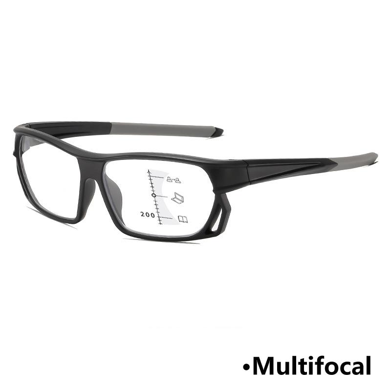 Sports Photochromic Multifocal Reading Glasses Blue Light Protection Glasses For Far And Near Distances Hd Presbyopia Glasses