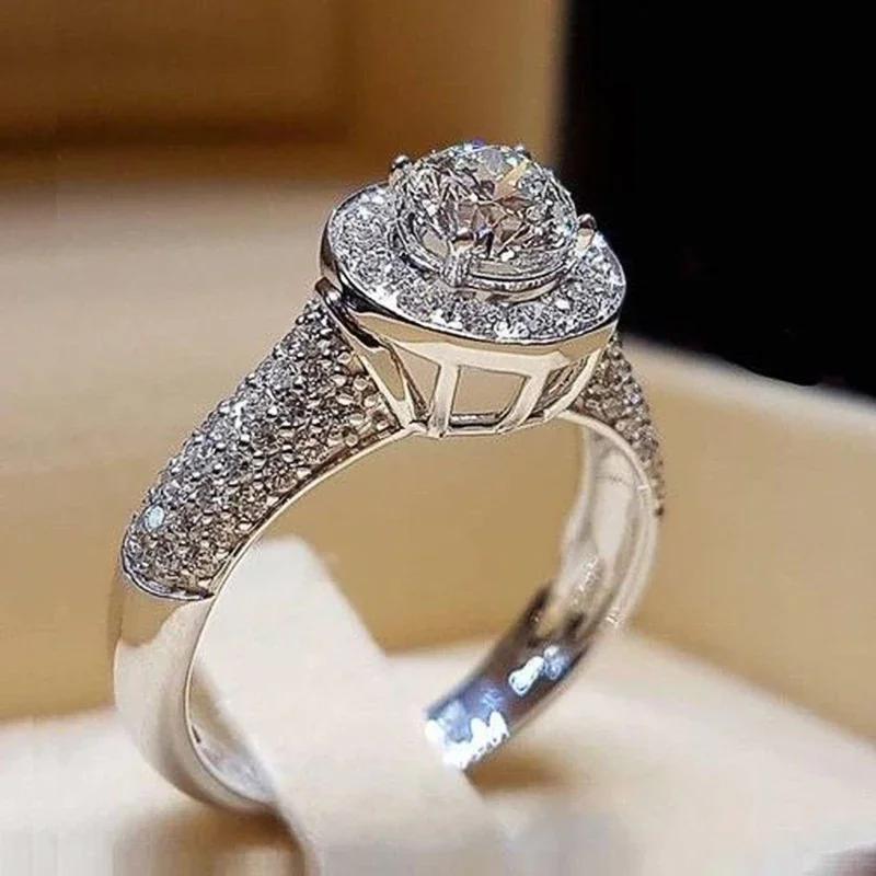 

Women s Copper Color Zirconia CZ Ring Brilliant Wedding Engagement Fashion Party Zircon 10 мідний