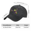 Bibi Hololive Tokoyami Towa Baseball Cap Stuff Retro Distressed Cotton Snapback Cap Outdoor All Seasons Travel Gift Caps Hat