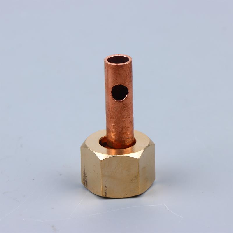 Qq 150A Welding Torch Power Cable Connector 8/10Mm Nut, Efficiently Repair And Maintain Your Torch With This Connector