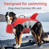 Pet Life Jacket Shark Fin Shape Safety Vest for Dog Summer Adjustable in Pool Surfing Drifting Dog Life Vest Reversible Safety