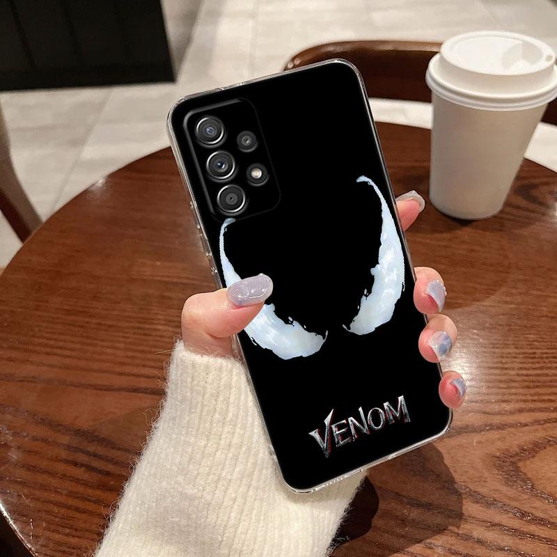 Avengers Marvel Clear Case For Samsung Galaxy A57 A37 A56 5G A36 A55 A54 A35 A26 A07 A17 A16 A06 A36 A15 Spiderman Ironman Funda