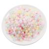 Frosted Acrylic Round Beads for DIY Jewelry and Beading Accessories