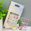 Children's Wearable Custom Nail Stickers - Cute European & American Jelly Glue Fingernail Tips
