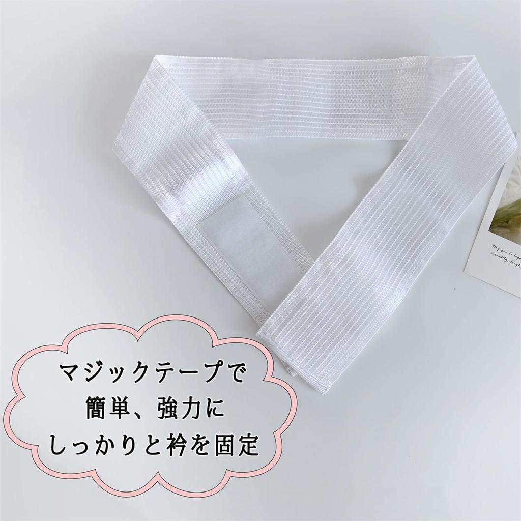 [Movecase] Yukata Accessories: 5-piece set including mesh front board, mesh magic belt, kimono belt, and two waist ties. Perfect for weddings, bridal