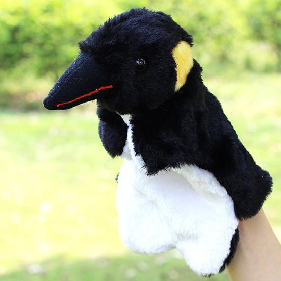 25cm Fox Puppet Cute Animal Doll Plush Toys Hand Flexibility Training