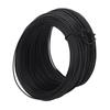 0.75mm 50m Tie Wire Roll Galvanized Iron PVC Coated Wire for Binding Reinforcing Bar and Fiber Optic Cables Black