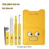 Cartoon Nail Clipper Set for Kids – Anti-splash Stainless Steel Clippers and Pedicure Tools