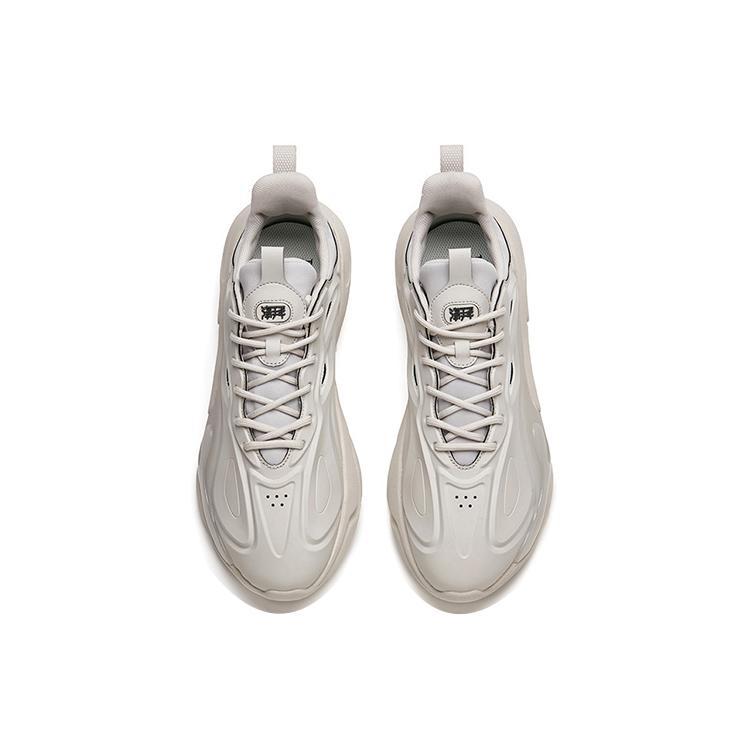 New Anta Chao Worship 2.0 Durable Breathable Low Top Sports Casual Shoes Men's Gray 112218840-1