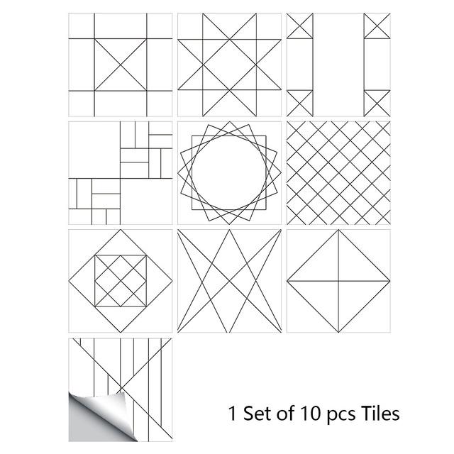 Película adhesiva para azulejos, 28 estilos a elegir, para azulejos/suelo en la cocina, protector contra salpicaduras, papel tapiz artístico para suelo, calcomanías de pared