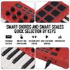 SMK-25 Key MIDI Controller W/8 RGB Pads/8 Assignable 360°knobs/Bluetooth 5.0/USB-B Type Interface/2000mAh Battery Powered