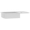 Granite Sink Single Basin White
