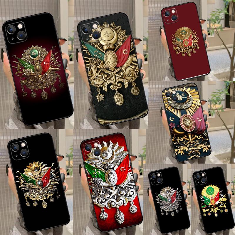 Ottoman Empire Coat Of Arms Phone Case For Samsung Galaxy S25 S26 Ultra S21 S20 S22 S23 Ultra S10 Plus S24 FE Cover Coque