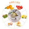 Round Fruit Cutter Holder for Lemon Tomato and Kitchen Tools and Cutting Multi-purpose Cutters, Slicers, Oranges, Onions, Eggs, Vegetables. Aids.