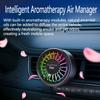 3 IN 1 Car Air Freshener USB Car Outlet Fan Multifunctional Car Atmosphere Fan  Car Accessories