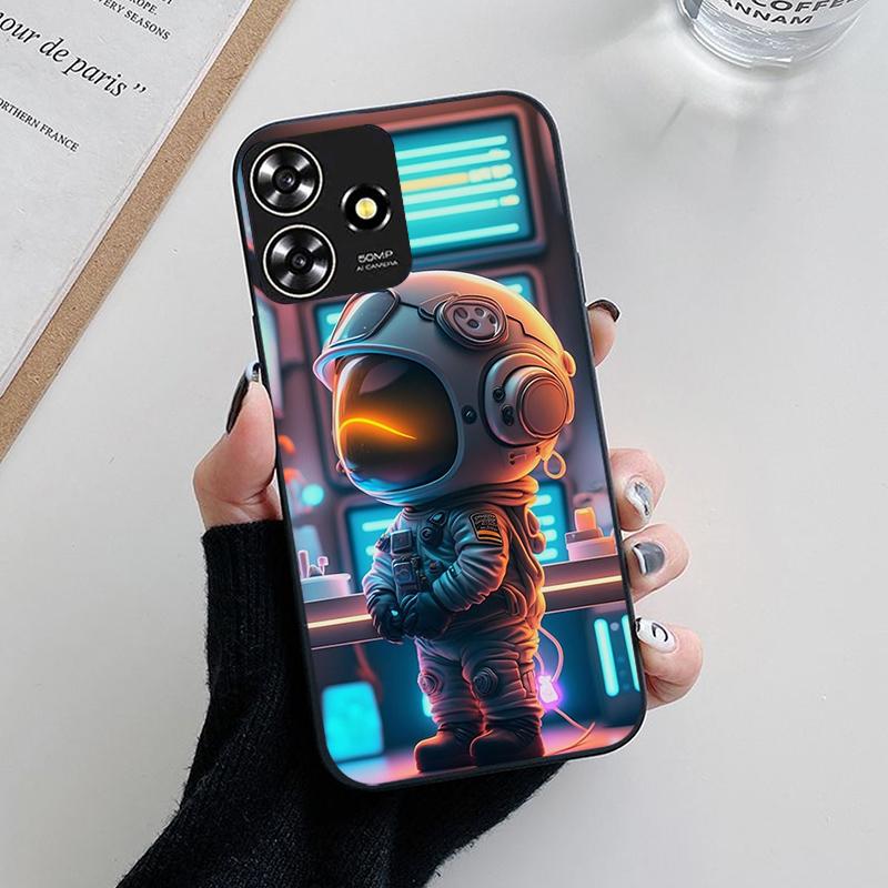 Pre ZTE Blade V50 Dizajnové puzdro Kvetinové maľované silikónové puzdrá Pre ZTE Blade A73 4G / V50 Smart Axon 50 Lite Puzdro TPU kryt Fundas