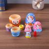 Wood Russian Nesting Dolls Matryoshka Dolls Babushka Hand Paint Best Wishes Kids Christmas New Year Gift Children's Day Gifts