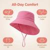 UV Protection Children's Sun Hat Breathable Neck Scarf Sun Cap  3-8 Years Old Unisex