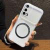 Metallic Finish Magnetic TPU Phone Case for OPPO A95 4G,A74 5G,A54 5G Shockproof Matte Soft Cover