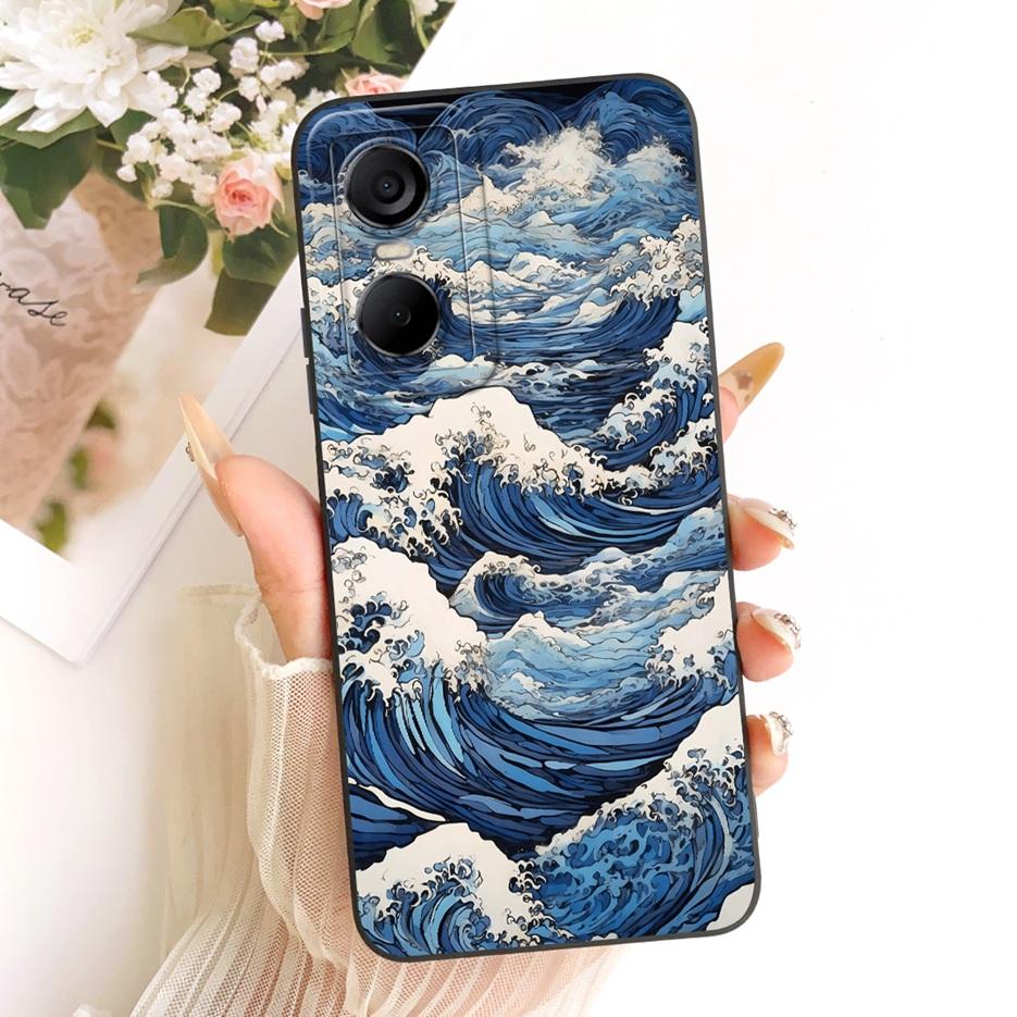 For Tecno Pop 6 Pro Case BE8 Cute Cat Duck Cartoon Cover Shockproof Soft TPU Phone Case For Tecno Pop 6 GO Pop6 Pro Fundas Coque