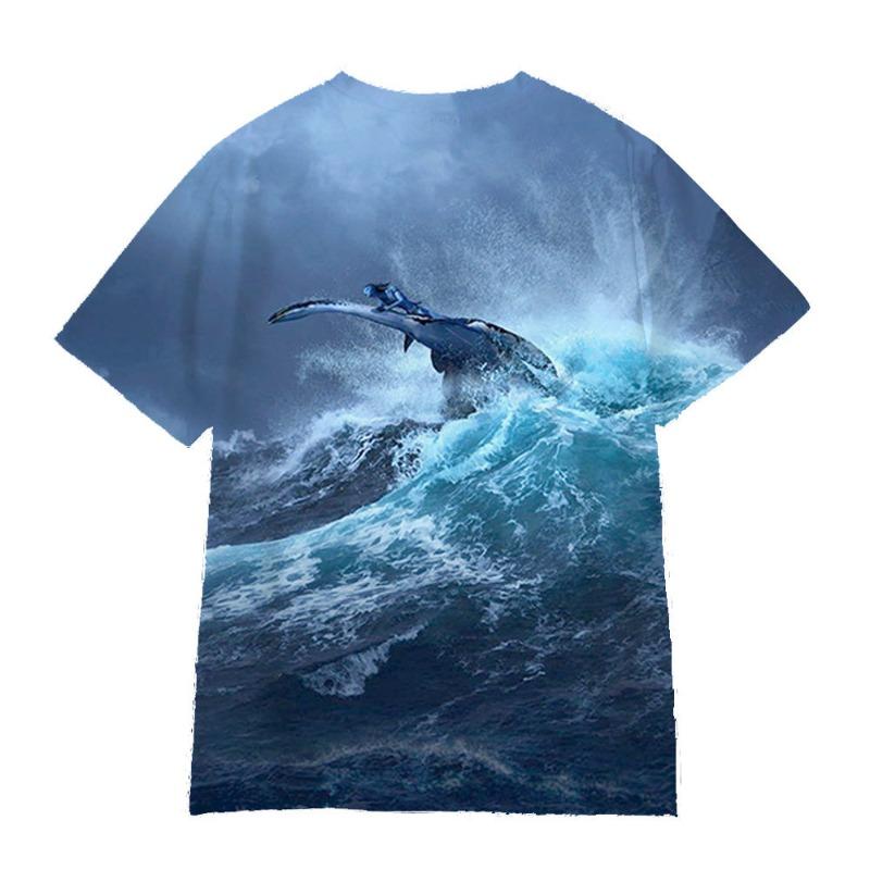 2026 Movie Avatar 3 Cartoon Print Children Outfit Breathable Trendy Boy and Girl Birthday Gift