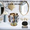 Stainless Steel Eyeglass Display Rack 360° Rotating Sunglasses Holder  for Dresser