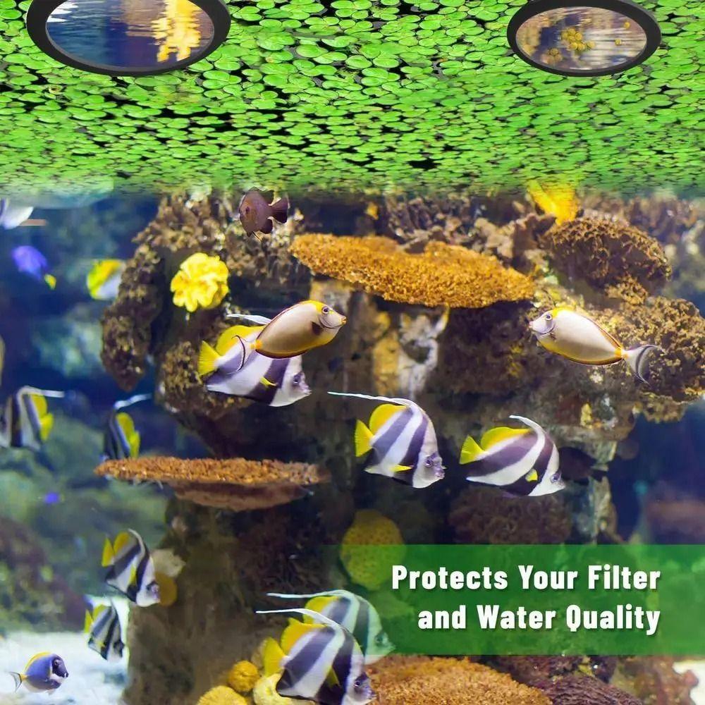 5pcs/set Flexible Aquarium Floating Plant Corral Heat-resisting Floating Plant Rings  for Goldfish