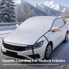 Windproof Full-Coverage Car Snow and Sun Cover Waterproof Windshield